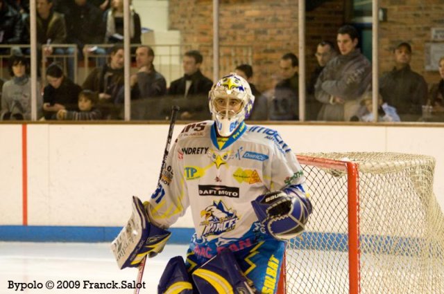 Photo hockey match Angers  - Gap  le 29/12/2009