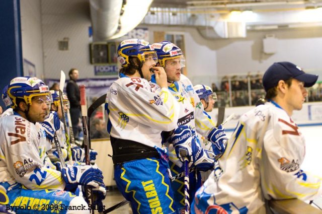 Photo hockey match Angers  - Gap  le 29/12/2009