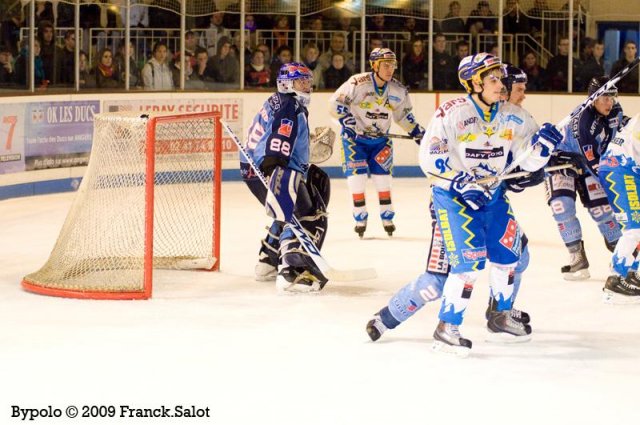 Photo hockey match Angers  - Gap  le 29/12/2009