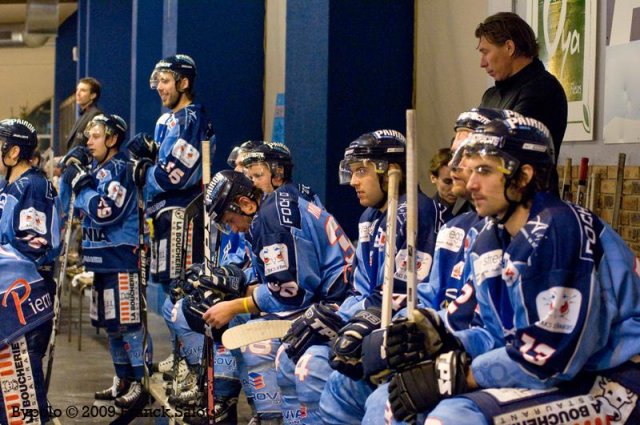 Photo hockey match Angers  - Gap  le 29/12/2009