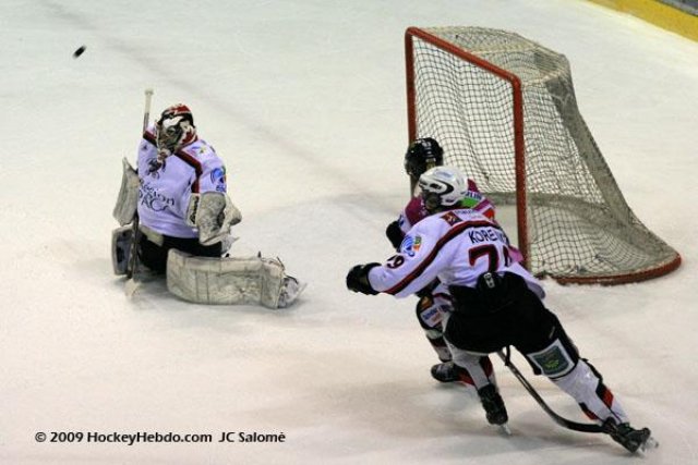 Photo hockey match Amiens  - Briançon  le 29/12/2009