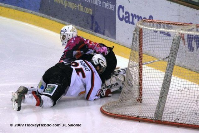 Photo hockey match Amiens  - Briançon  le 29/12/2009