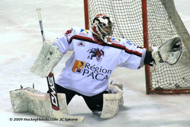 Photo hockey match Amiens  - Briançon  le 29/12/2009