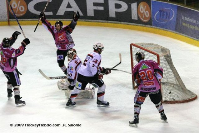 Photo hockey match Amiens  - Briançon  le 29/12/2009