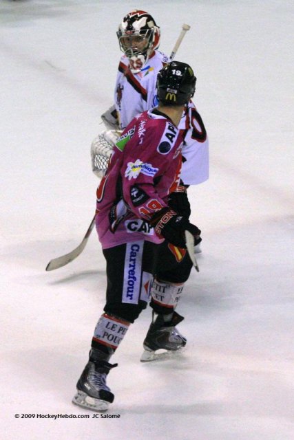 Photo hockey match Amiens  - Briançon  le 29/12/2009