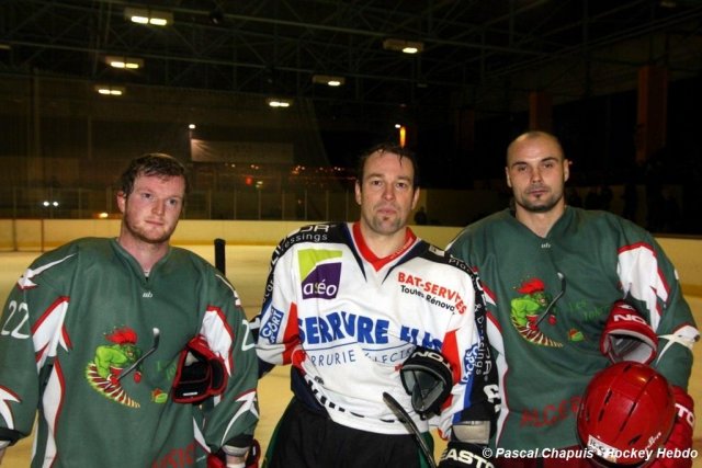 Photo hockey match Cergy-Pontoise - Caen  le 02/01/2010