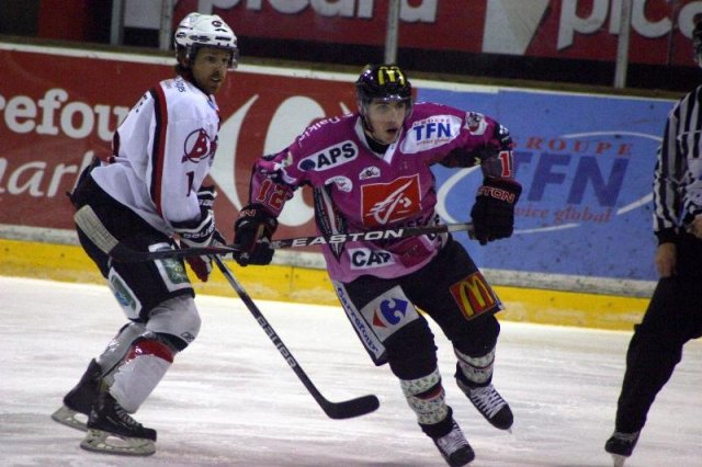 Photo hockey match Amiens  - Briançon  le 29/12/2009