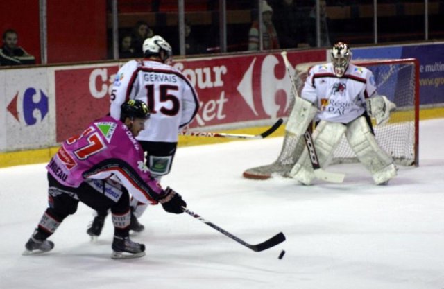Photo hockey match Amiens  - Briançon  le 29/12/2009