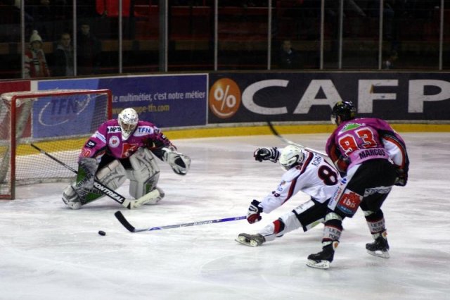 Photo hockey match Amiens  - Briançon  le 29/12/2009