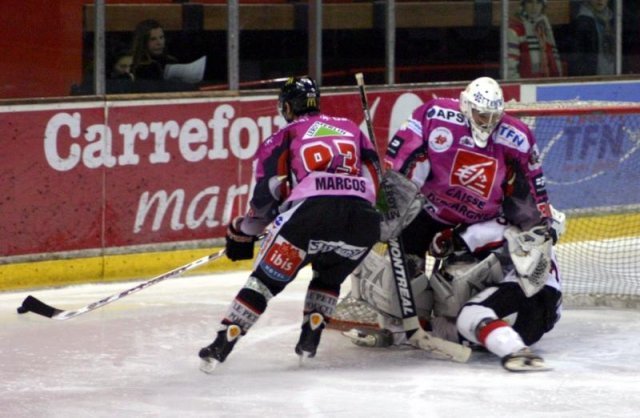 Photo hockey match Amiens  - Briançon  le 29/12/2009