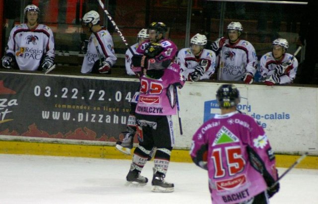 Photo hockey match Amiens  - Briançon  le 29/12/2009