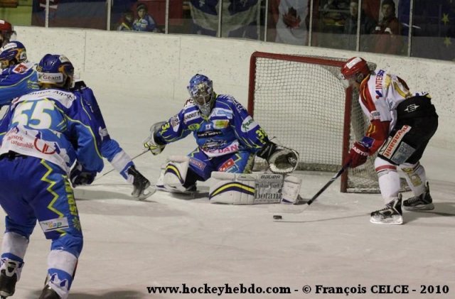 Photo hockey match Gap  - Morzine-Avoriaz le 02/01/2010