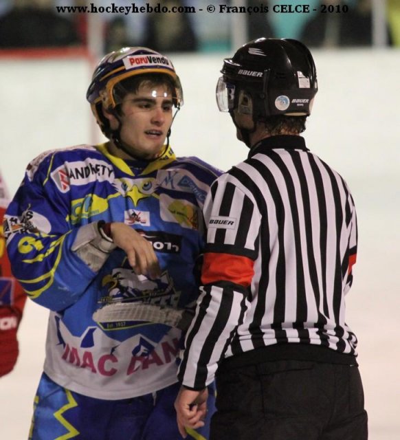 Photo hockey match Gap  - Morzine-Avoriaz le 02/01/2010