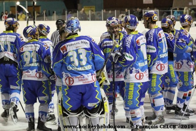 Photo hockey match Gap  - Morzine-Avoriaz le 02/01/2010