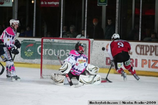 Photo hockey match Briançon  - Epinal  le 02/01/2010