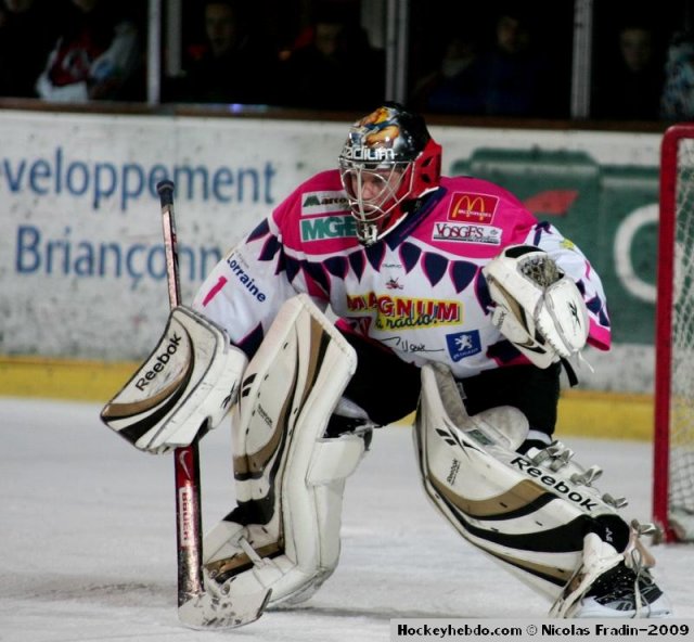 Photo hockey match Briançon  - Epinal  le 02/01/2010