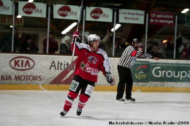 Photo hockey match Briançon  - Epinal  le 02/01/2010