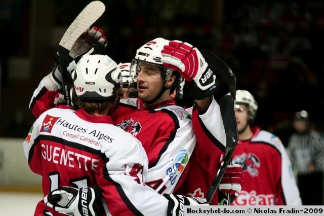 Photo hockey match Briançon  - Epinal  le 02/01/2010
