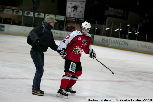 Photo hockey match Briançon  - Epinal  le 02/01/2010
