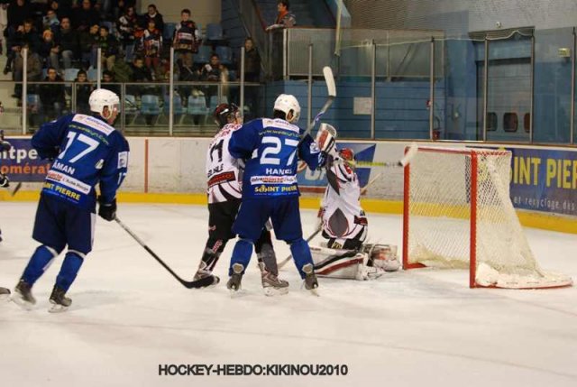 Photo hockey match Montpellier  - Mulhouse le 02/01/2010