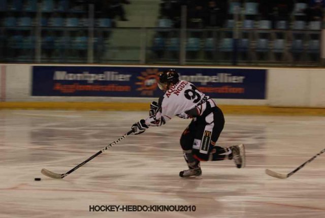 Photo hockey match Montpellier  - Mulhouse le 02/01/2010