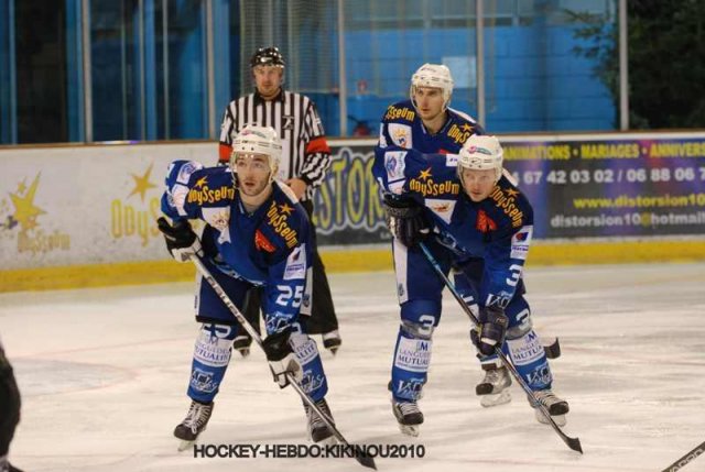 Photo hockey match Montpellier  - Mulhouse le 02/01/2010