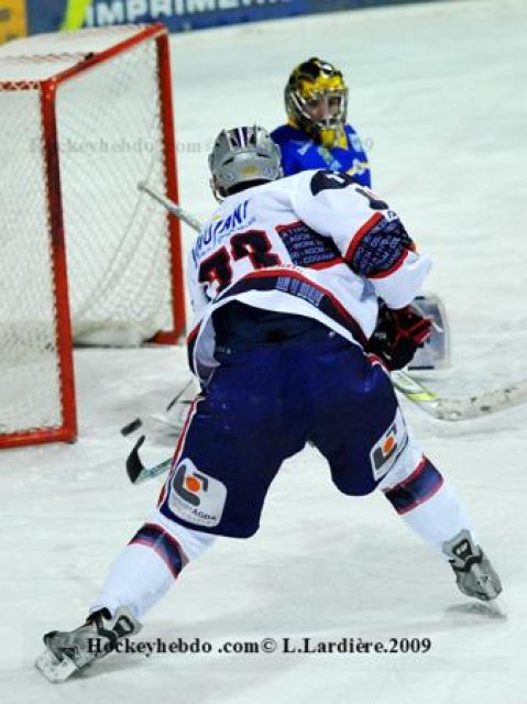 Photo hockey match Villard-de-Lans - Grenoble  le 02/01/2010