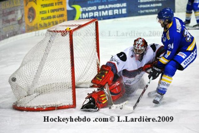 Photo hockey match Villard-de-Lans - Grenoble  le 02/01/2010
