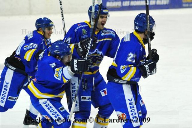 Photo hockey match Villard-de-Lans - Grenoble  le 02/01/2010