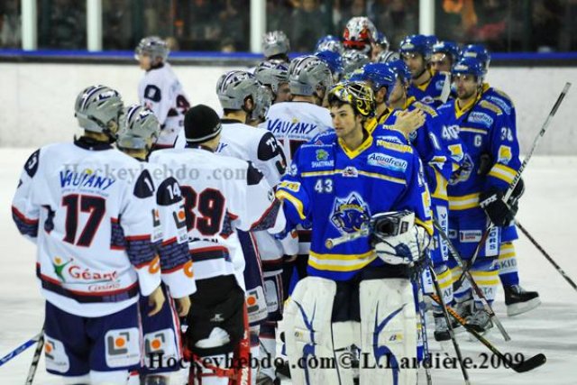 Photo hockey match Villard-de-Lans - Grenoble  le 02/01/2010