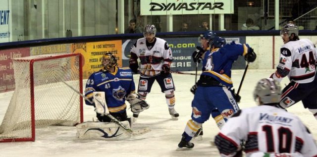 Photo hockey match Villard-de-Lans - Grenoble  le 02/01/2010