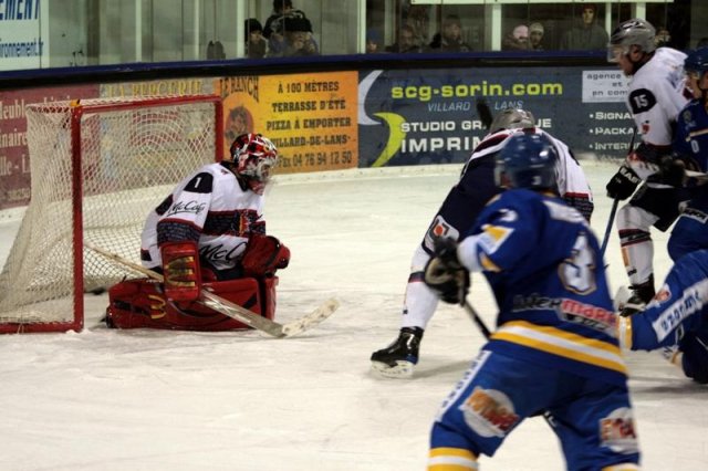 Photo hockey match Villard-de-Lans - Grenoble  le 02/01/2010