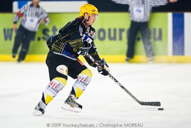 Photo hockey match Strasbourg  - Angers  le 02/01/2010