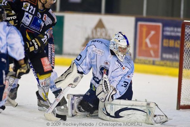 Photo hockey match Strasbourg  - Angers  le 02/01/2010