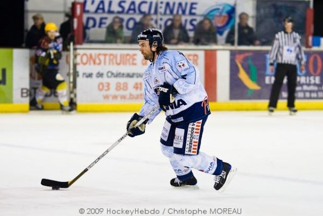 Photo hockey match Strasbourg  - Angers  le 02/01/2010