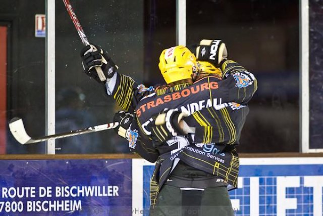 Photo hockey match Strasbourg  - Angers  le 02/01/2010