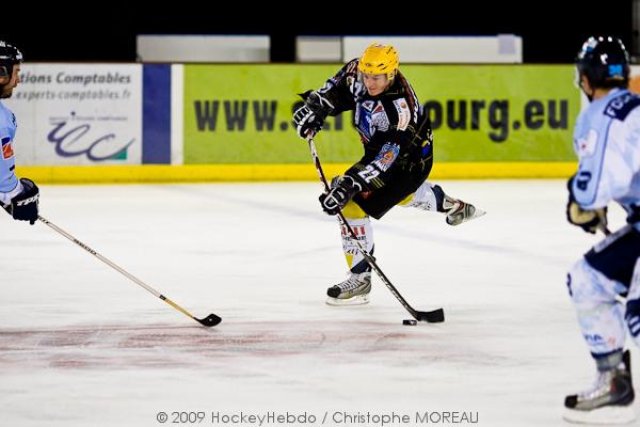 Photo hockey match Strasbourg  - Angers  le 02/01/2010