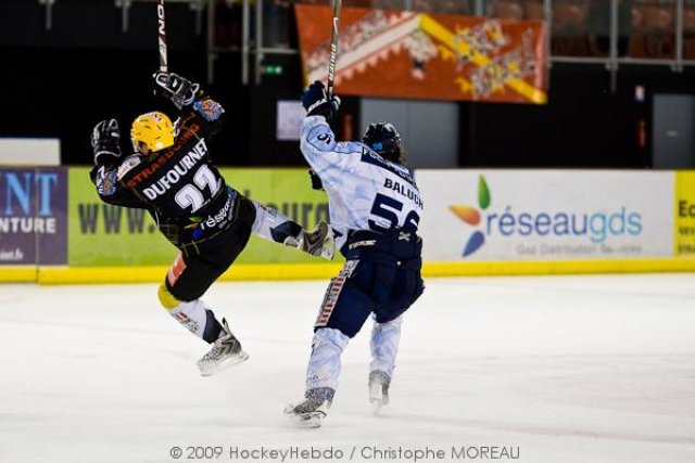 Photo hockey match Strasbourg  - Angers  le 02/01/2010