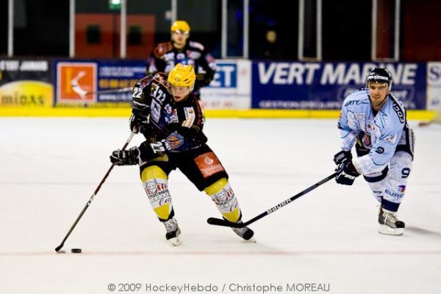 Photo hockey match Strasbourg  - Angers  le 02/01/2010