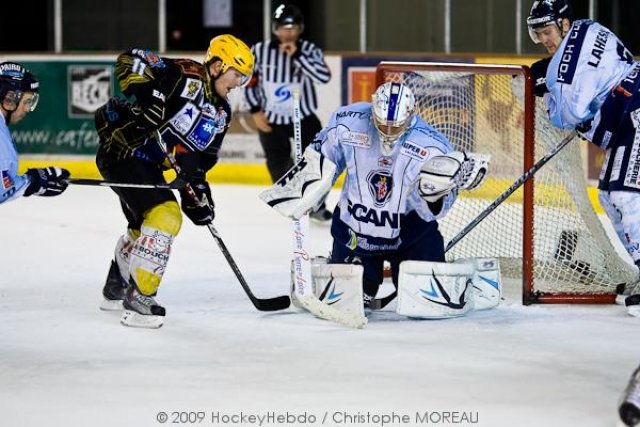 Photo hockey match Strasbourg  - Angers  le 02/01/2010