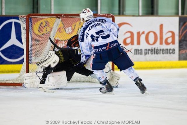 Photo hockey match Strasbourg  - Angers  le 02/01/2010