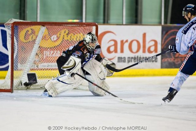 Photo hockey match Strasbourg  - Angers  le 02/01/2010
