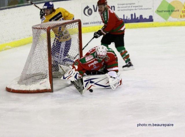 Photo hockey match Mont-Blanc - Dijon  le 02/01/2010