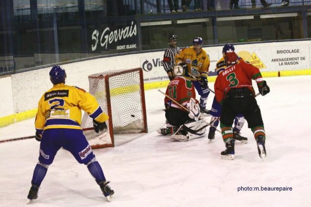 Photo hockey match Mont-Blanc - Dijon  le 02/01/2010