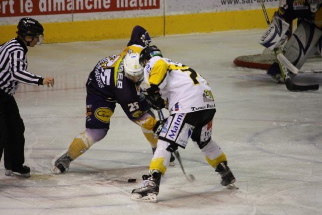 Photo hockey match Chamonix  - Rouen le 02/01/2010