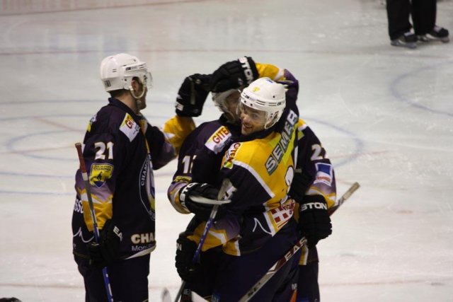 Photo hockey match Chamonix  - Rouen le 02/01/2010