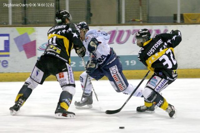 Photo hockey match Rouen - Angers  le 05/01/2010