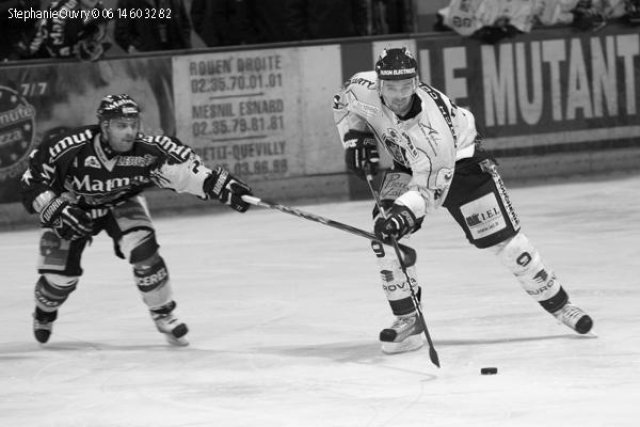 Photo hockey match Rouen - Angers  le 05/01/2010