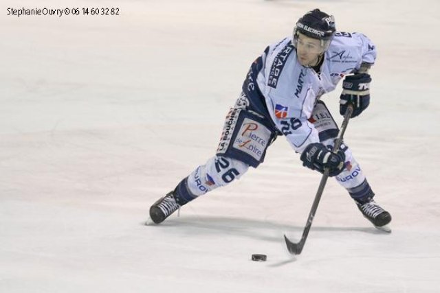 Photo hockey match Rouen - Angers  le 05/01/2010