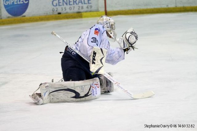 Photo hockey match Rouen - Angers  le 05/01/2010
